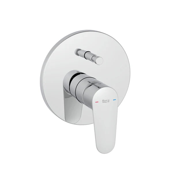 ROCA - MEZCLADOR EXTERIOR PARA BAÑO-DUCHA VICTORIA PLUS CROMADO