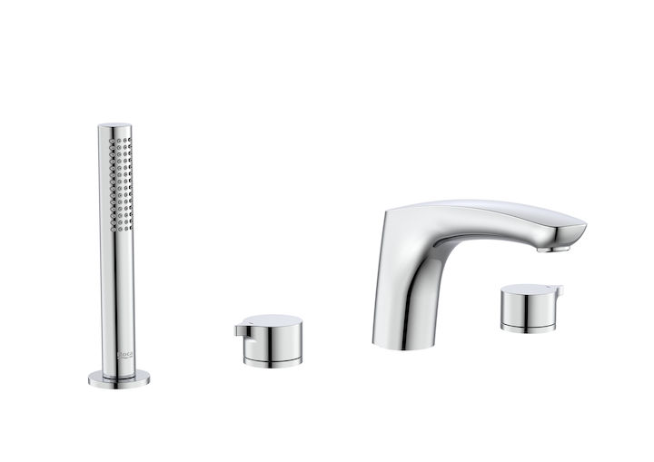 ROCA - MEZCLADOR BIMANDO RELOZA BAÑO-DUCHA INSIGNIA CAÑO 197 MM CROMO
