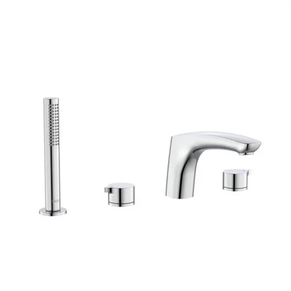 ROCA - MEZCLADOR BIMANDO REPISA BAÑO-DUCHA INSIGNIA CAÑO 197MM CROMO