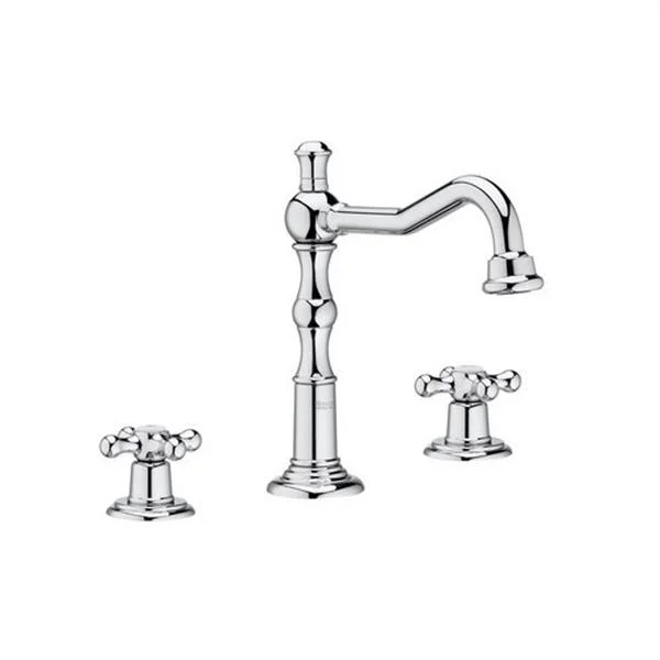 ROCA - AIXETA LAVABO  BARREJADORA DOBLE MANETA CARMEN CLICK CROMAT