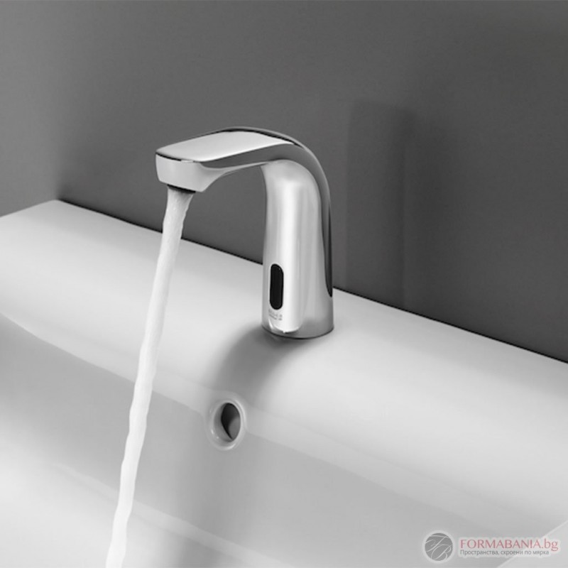 ROCA - GRIFO LAVABO ELECTRÓNICO PREMESTRADO L20-E 4 PILAS 1,5 V CROMADO view 2