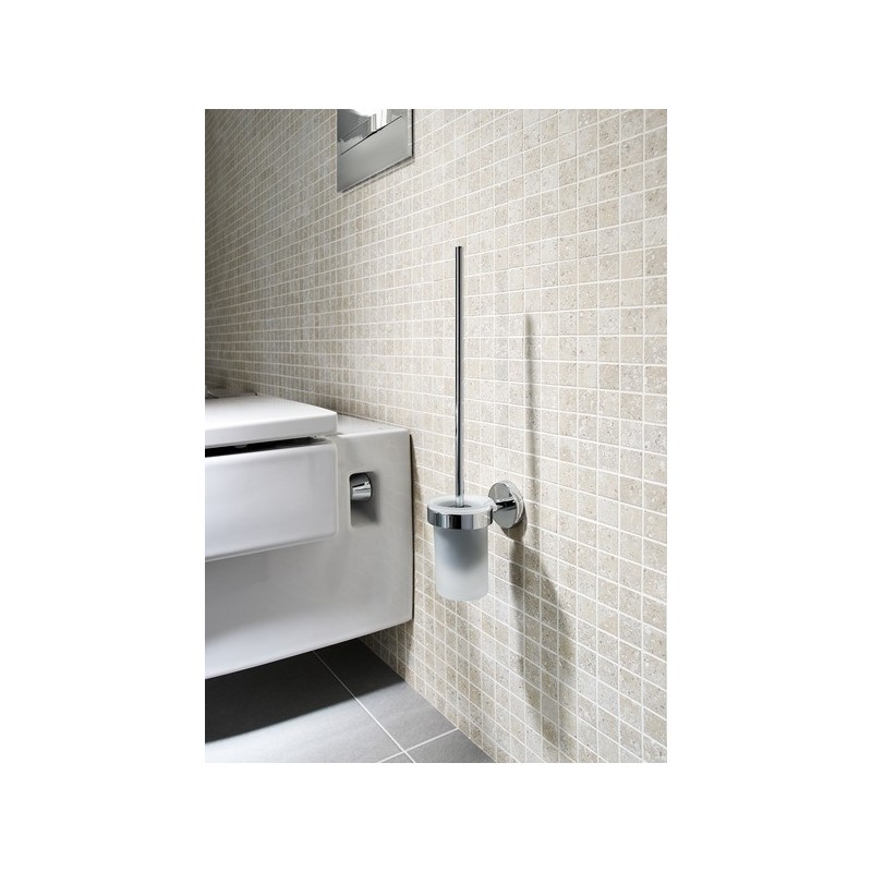 ROCA - ESCOBETA DE PARED TWIN CROMADO BRILLANTE view 2
