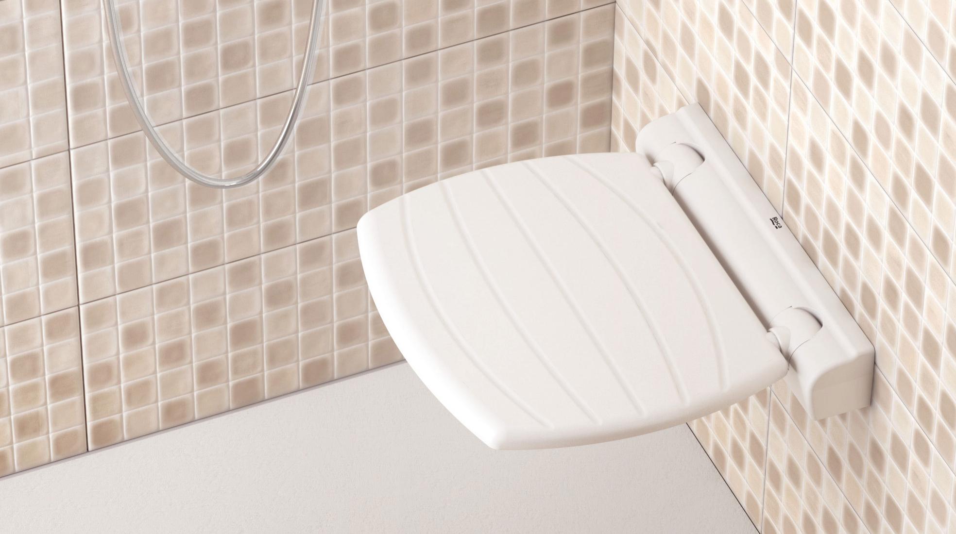 ROCA - ASIENTO DE DUCHA ACCESS COMFORT SIN PIE BLANCO view 2
