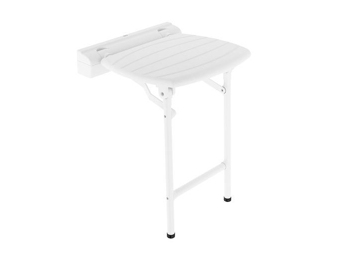 ROCA - ASIENTO DE DUCHA ACCESS COMFORT CON PIE BLANCO