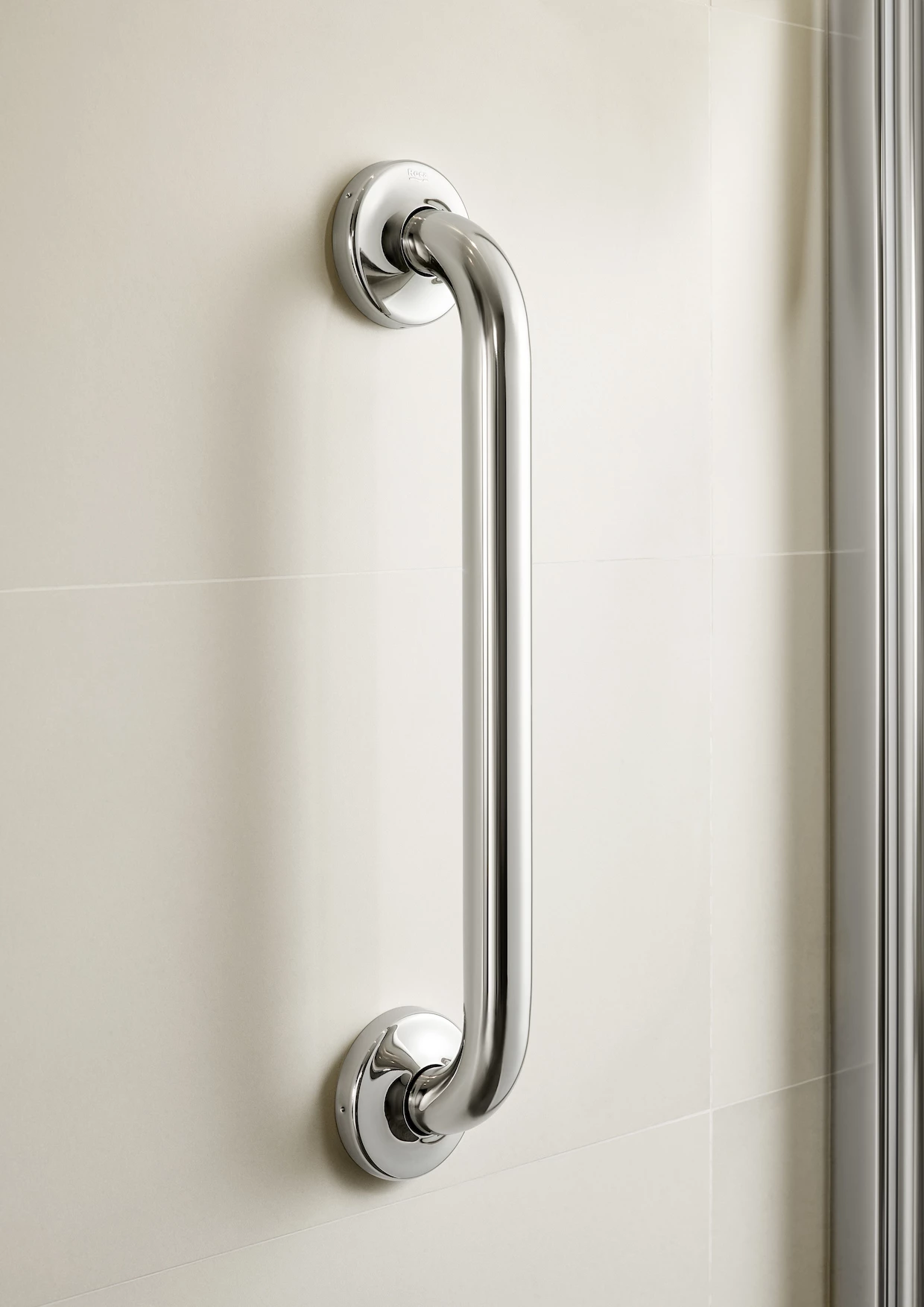 ROCA - BARRA FIJA RECTA ACCESS COMFORT 300 INOXIDABLE