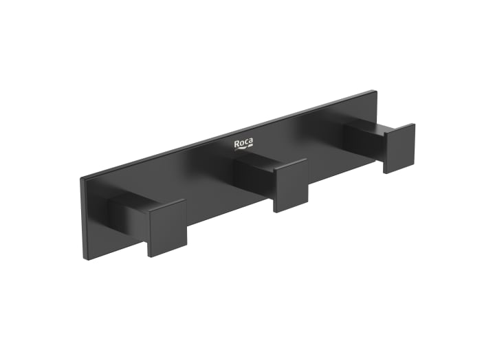 ROCA - HOTELS 2.0 PENJA-ROBES TRIPLE SQUARE NEGRE MAT