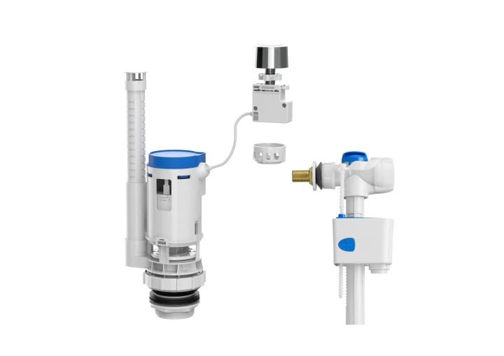 ROCA - CONJ. UNIV. DESC. DOBLE P/CABLE + ALIM.LATERAL