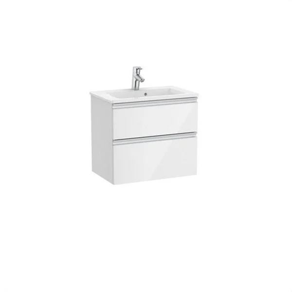 ROCA - MUEBLE UNIK THE GAP COMPACT 600X380 BL DOS CLXOS.LAV.COLOR BL