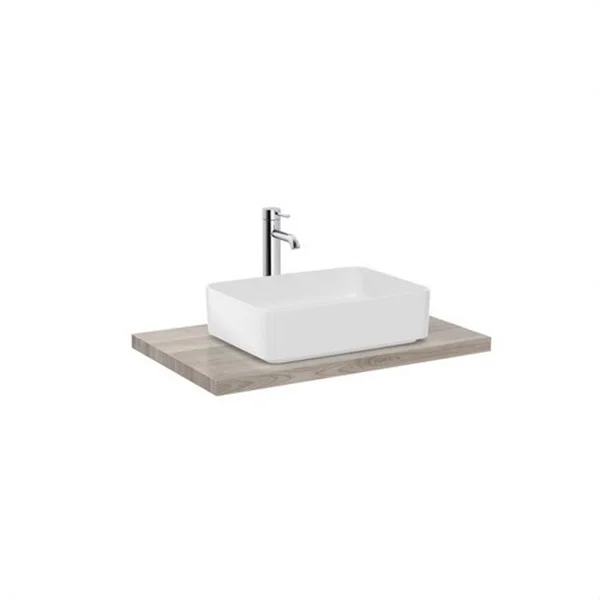 ROCA - ENCIMERA HIDROFUGA POR LAVABO  800X500X38 ROBLE