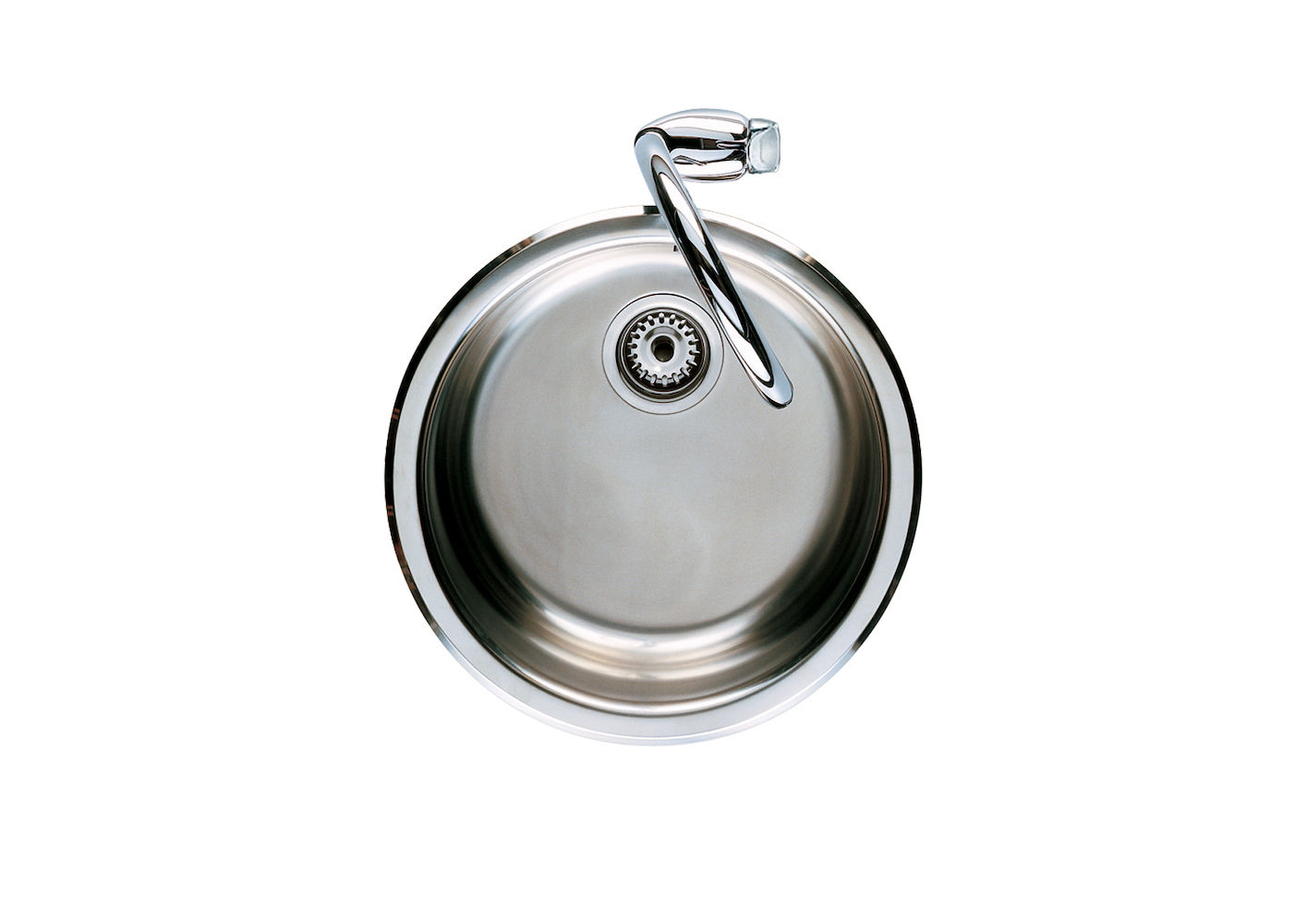 ROCA - REDONDO FREGADERO 450X175 ACERO INOXIDABLE