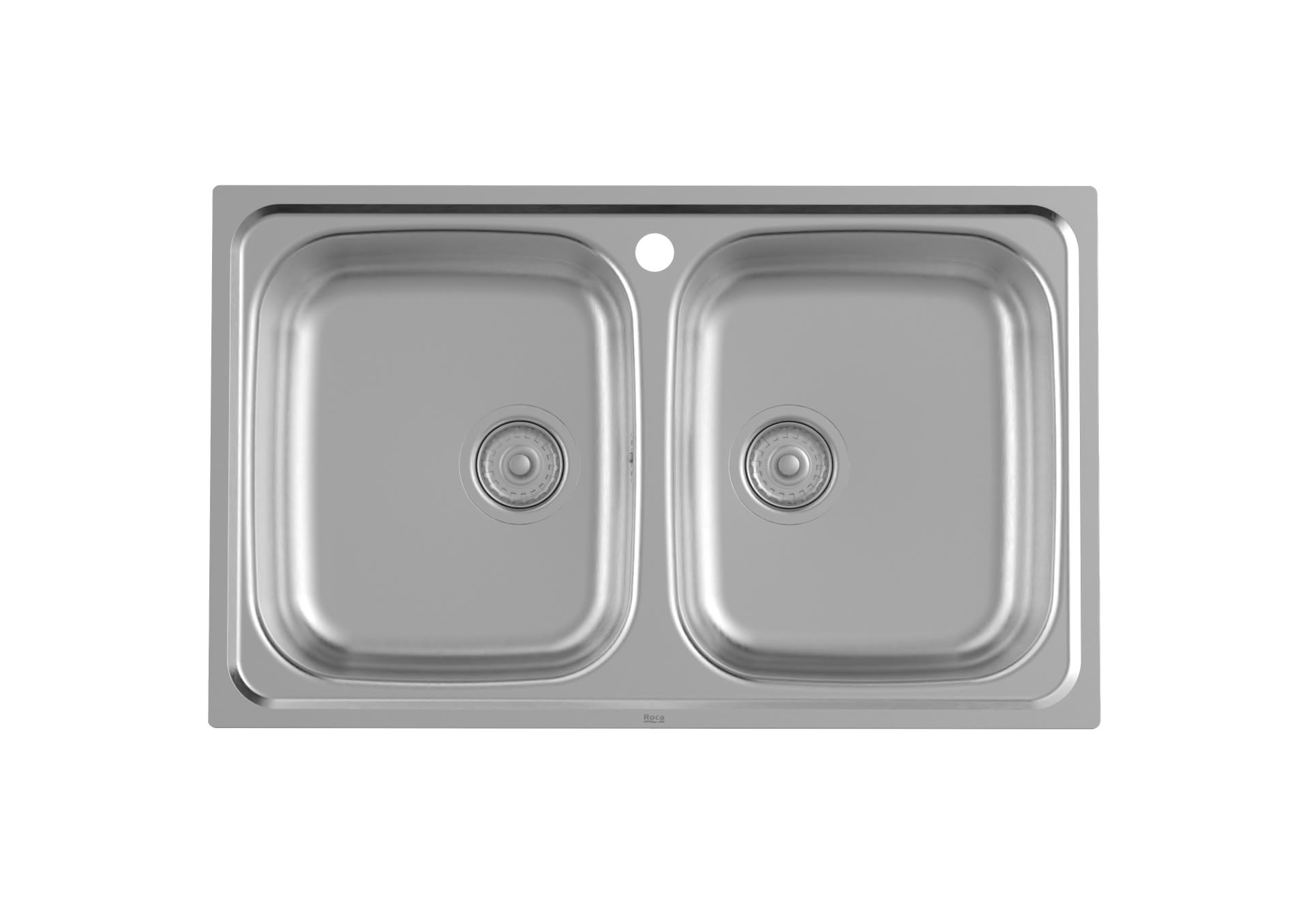 ROCA - VICTORIA 80 FREGADERO 800X490X155 ACERO INOXIDABLE