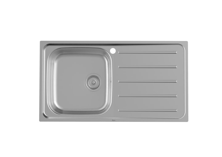 ROCA - VICTORIA 90 ED FREGADERO + ESCURRIDOR 900X490X155 INOX