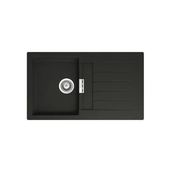 ROCA - OSLO 85 FREGADERO 860X500X200 NEGRO