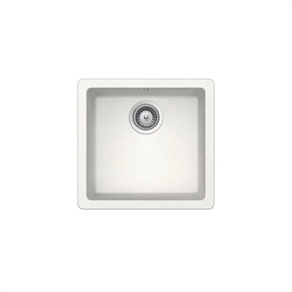 ROCA - FREGADERO QUARZEX RIGA 40 450X430X200 BLANCO