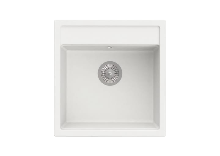 ROCA - HELSINKI 40 AIGUERA 1 CUBETA + ORIFICIS 435X365X180MM BLANC