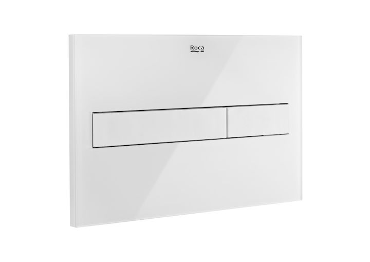 ROCA - PLACA ACCIONAMIENTO PL7 VIDRIO NEGRO view 2