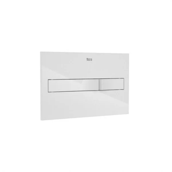 ROCA - PLACA DE ACCIONAMIENTO PL2 DUAL LACADA GRIS