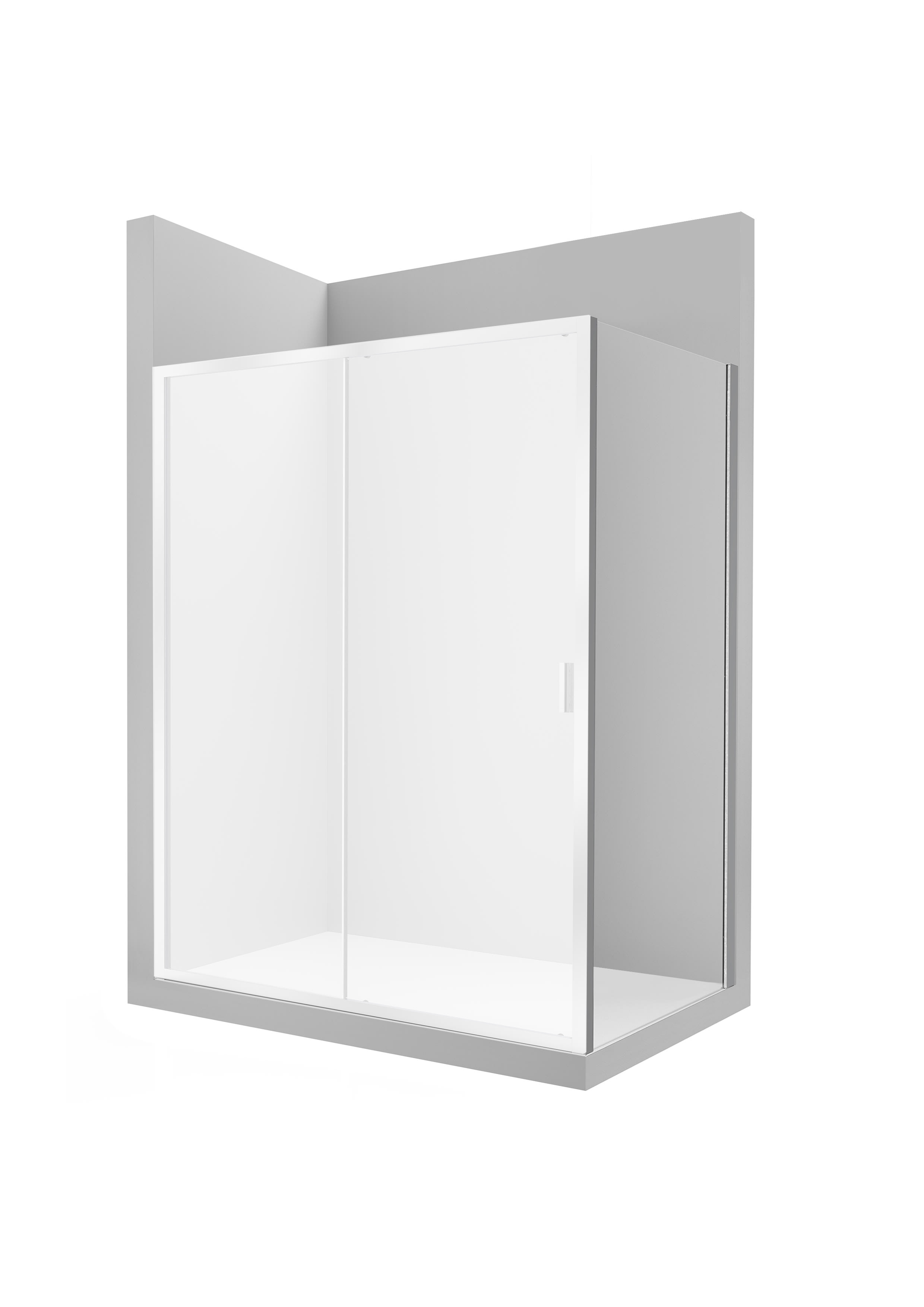 ROCA - MAMPARA NARAY DE DUCHA 800X1950 MAXICLEAN TRANSPAREN