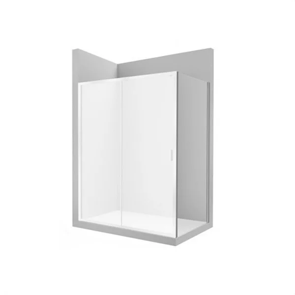 ROCA - VICTORIA LF  MAMPARA LATERAL FIXE 1950X800  PLATA BRILLO
