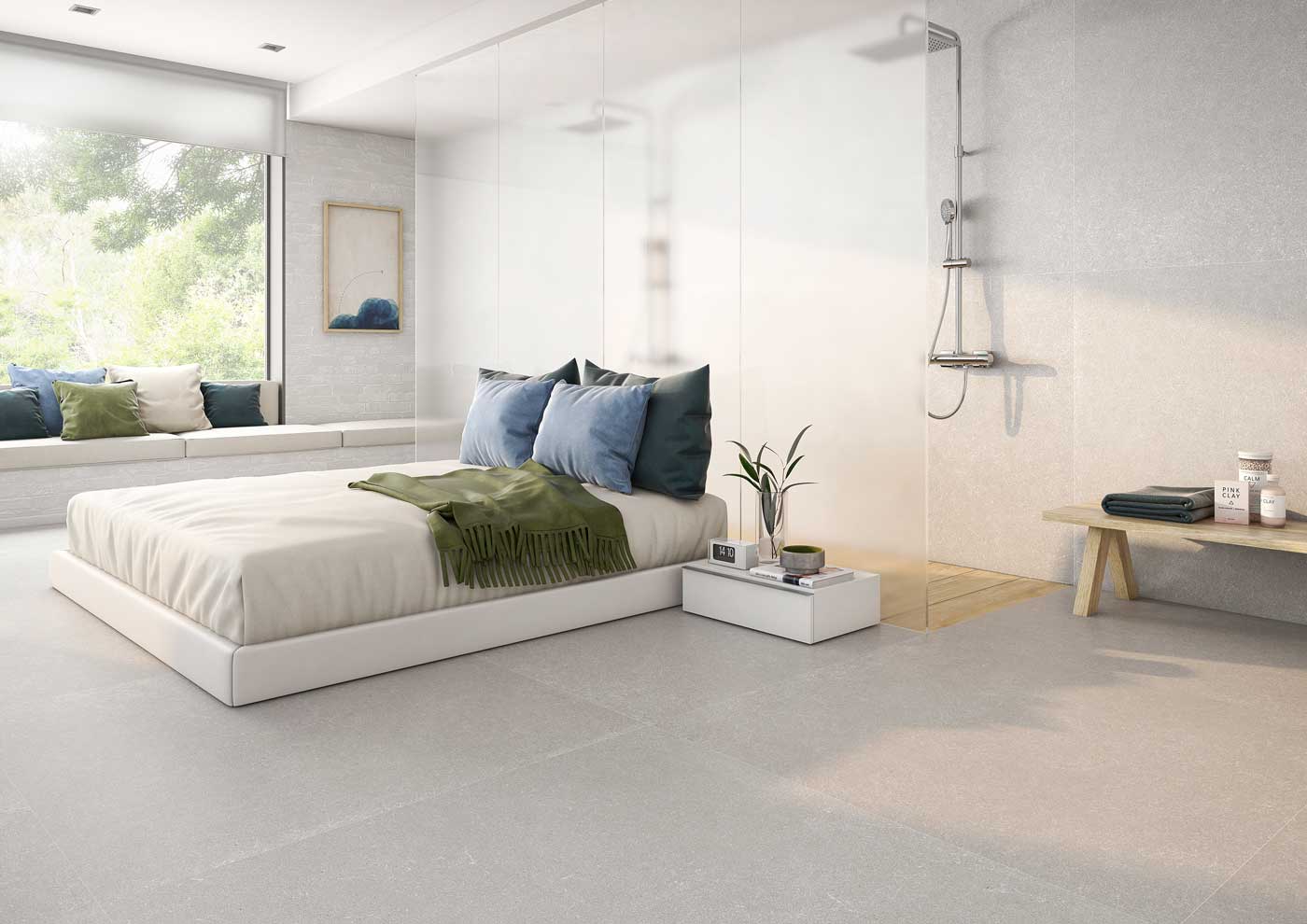 ROCA - PAVIMENTO PORCELANIC WEEKEND GRAFITO 31X61 view 2