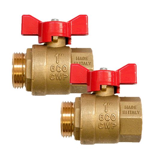 ROTH - VALVULA ESFERA COL.LECTOR PLASTIC 1" (2U)