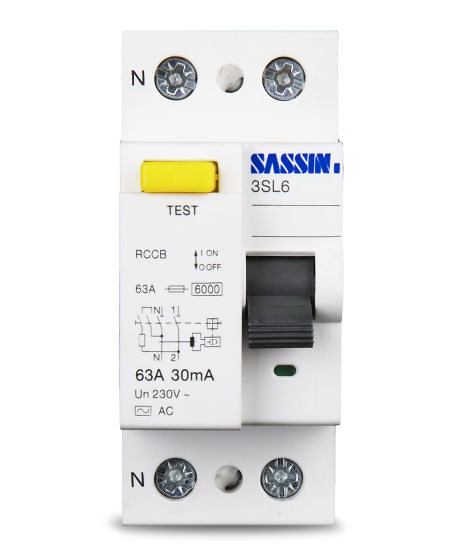 SASSIN - 3SL6 INTERRUPTOR DIFERENCIAL 2P 40A 30MA A