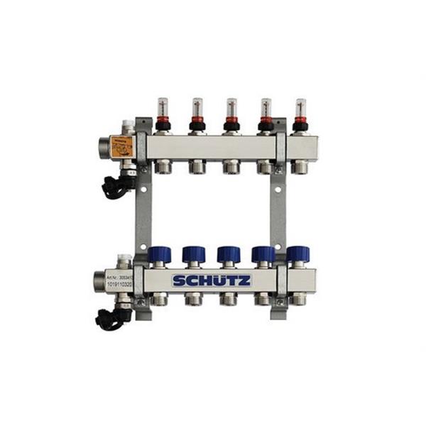 SCHUTZ - CONFORT 90-3 COL.LECTOR 12 CIRCUITS INOX 670