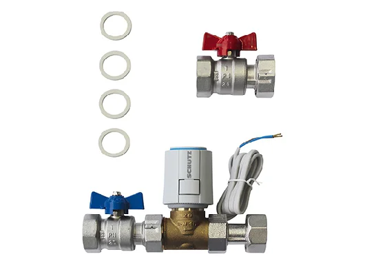 SCHUTZ - KIT CONTROL ZONA 1" 230V CON VALVULA CON TERMOMETRO