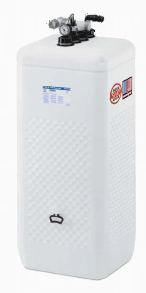SCHUTZ - TANK IN TANK DEPÓSITO GASOIL 1000LTS 820X840X1965MM DOBLE PARED PLÁSTICO MODULAR