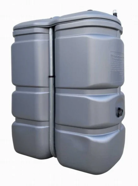 SCHUTZ - DIPÒSIT PARET DOBLE TANK-IN-TANK 1200X1460/1610X660MM 750L GRIS