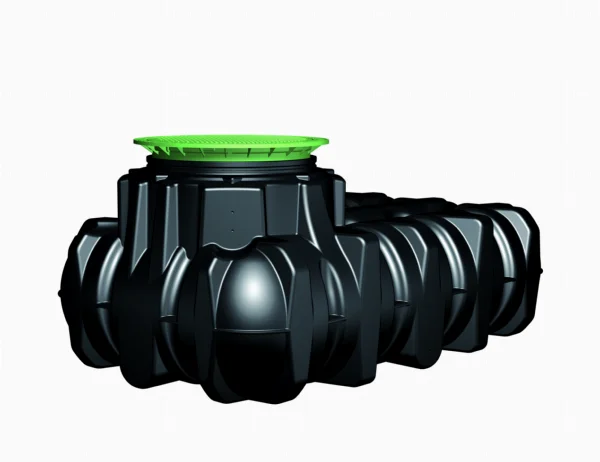 SCHUTZ - DIPOSIT PLATIN 3000L 2450X2100X1190-1390MM PER AIGUA NO POTABLE NEGRE