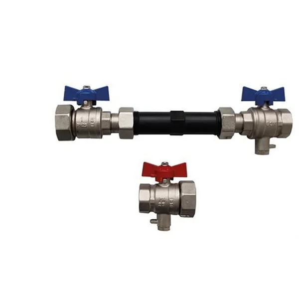 SCHUTZ - KIT MONTAJE CONTADOR ENERGIA HORIZONTAL 3/4" CROMADO