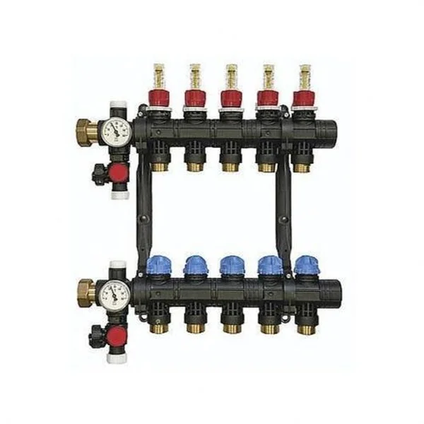 SCHUTZ - COL·LECTOR DE PLASTIC MONOBLOC 2 CIRCUITS 202MM