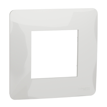 SCHNEIDER - NEW UNICA STUDIO MARC 1 ELEMENT POLAR BLANC view 2
