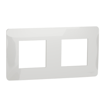 SCHNEIDER - NEW UNICA STUDIO MARC 2 ELEMENTS POLAR BLANC view 2