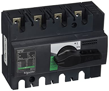 SCHNEIDER - INTERRUPTOR / SECCIONADOR COMPACT 125A 4P EMPOTRABLE NEGRO view 2