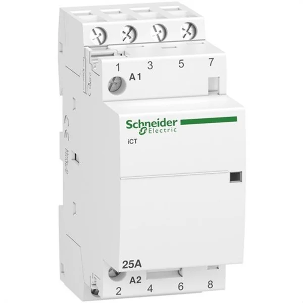 SCHNEIDER - ACTI9 CONTACTOR MODULAR 25A 4NA 230VCA