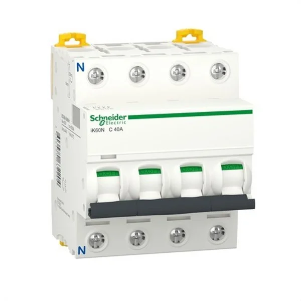SCHNEIDER - INTERRUPTOR AUTOMATIC MAGNETOTERMIC IK60N 3P+N 40A CURVA-C