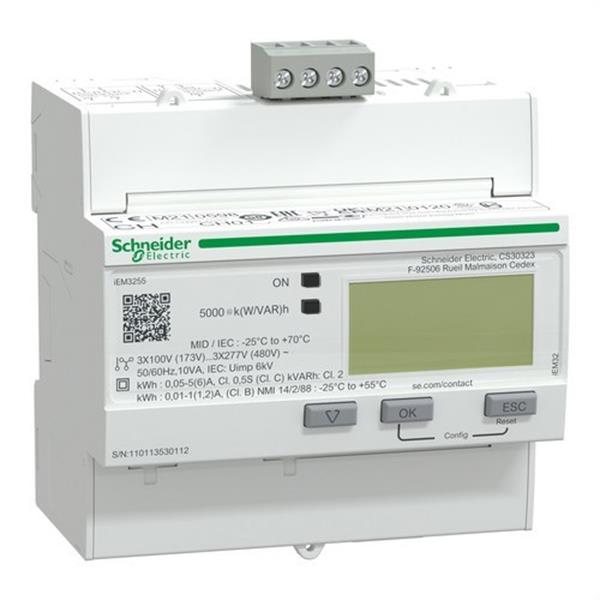 SCHNEIDER - COMPTADOR ENERGIA IEM3255KW/H MESURADA AMB TIS EXTERIOR