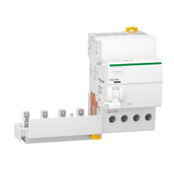 SCHNEIDER - BLOQUE DIFERENCIAL QUICK VIGI IC60 4P 25.ª 30MA-AC