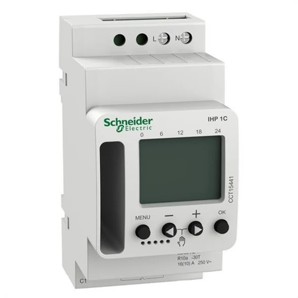 SCHNEIDER - ACTI9 INTERRUPTOR HORARI PROGRAMABLE DIGITAL 2,5MODULS 16A