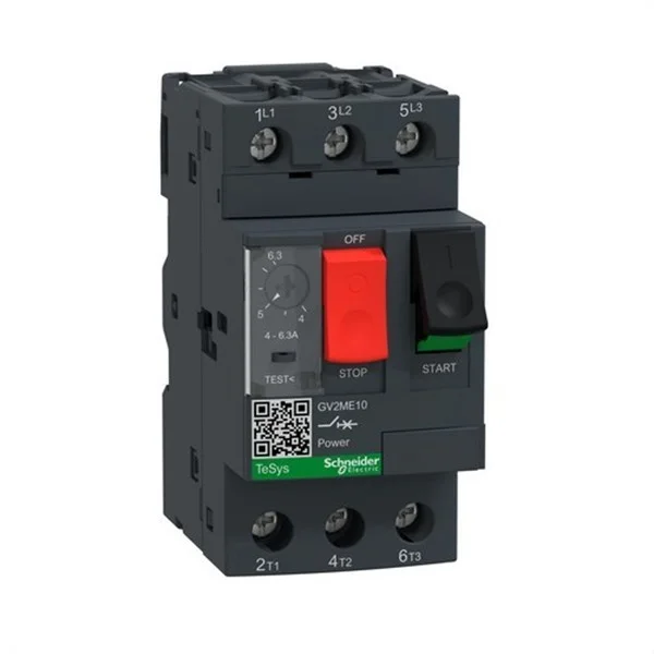 SCHNEIDER - TESYS DECA DISYUNTOR MAGNETOTÉRMICO 4-6,3A