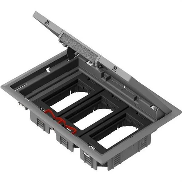 SCHNEIDER - OPTILINE 45 CAJA DE SUELO 3 MÓDULOS DOBLES