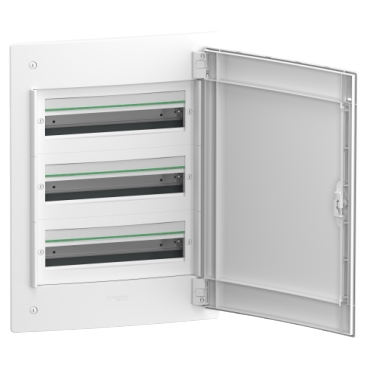 SCHNEIDER - PRISMASET XS CAJA EMPOTRABLE 18 MÓDULOS 3 FILAS PUERTA BLANCA IP65 view 3