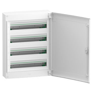 SCHNEIDER - PRISMASET XS CAJA DE SUPERFICIE 24 MODULOS 4 FILAS PUERTA BLANCA view 2