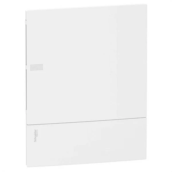 SCHNEIDER - RESI9 MINI PRAGMA CAIXA ENCASTABLE 24 MODULS 2 FILES PORTA BLANCA