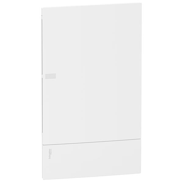 SCHNEIDER - RESI9 MINI PRAGMA CAJA EMPOTRABLE 36 MÓDULOS 3 FILAS PUERTA BLANCA