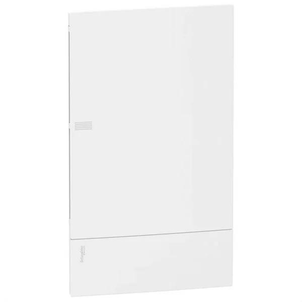 SCHNEIDER - RESI9 MINI PRAGMA CAIXA ENCASTABLE 36 MODULS 3 FILES PORTA BLANCA