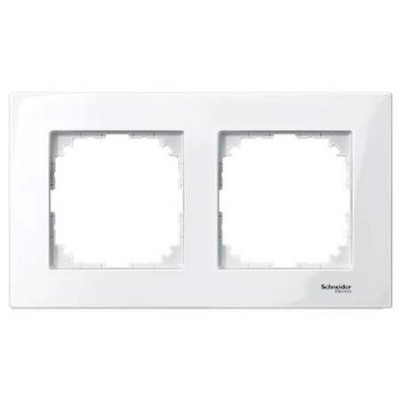 SCHNEIDER - MARCO 2 ELEMENTOS ELEGANCE BLANCO ACTIVO