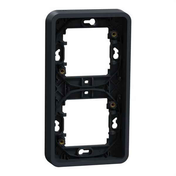 SCHNEIDER - MUREVA STYL MARC VERTICAL 2 ELEMENTS IP55 GRIS